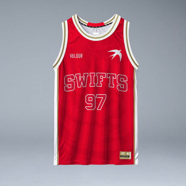 NSW Swifts Authentics Red Singlet