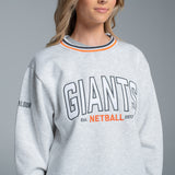 GIANTS Netball Fleece Crew