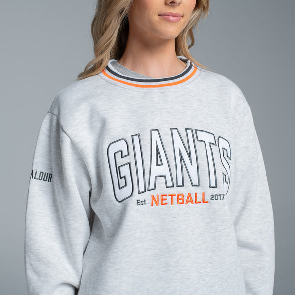 GIANTS Netball Fleece Crew