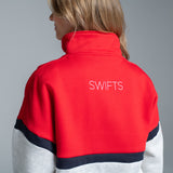 NSW Swifts Half Zip Fleece Crew Top