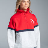 NSW Swifts Half Zip Fleece Crew Top