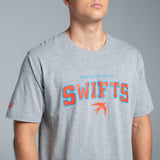 NSW Swifts Retro Grey Marle Tee