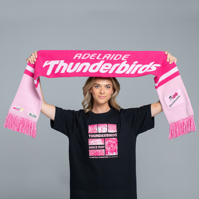 Thunderbirds Double Pink Scarf