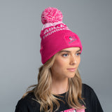Thunderbirds Double Pink Beanie