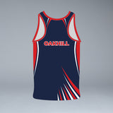 Oakhill Drive Mens Netball Club Singlet - Back