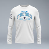 Netball NSW State Titles Long Sleeve Tech Tee - White