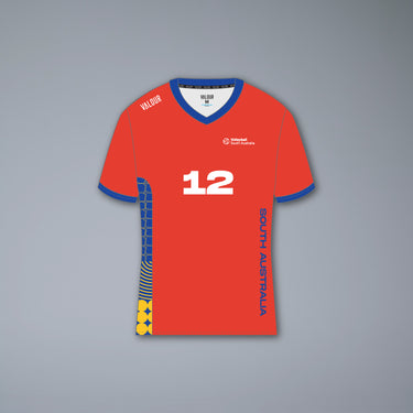 Volleyball SA AYVC Men's Red Playing Tee - Front