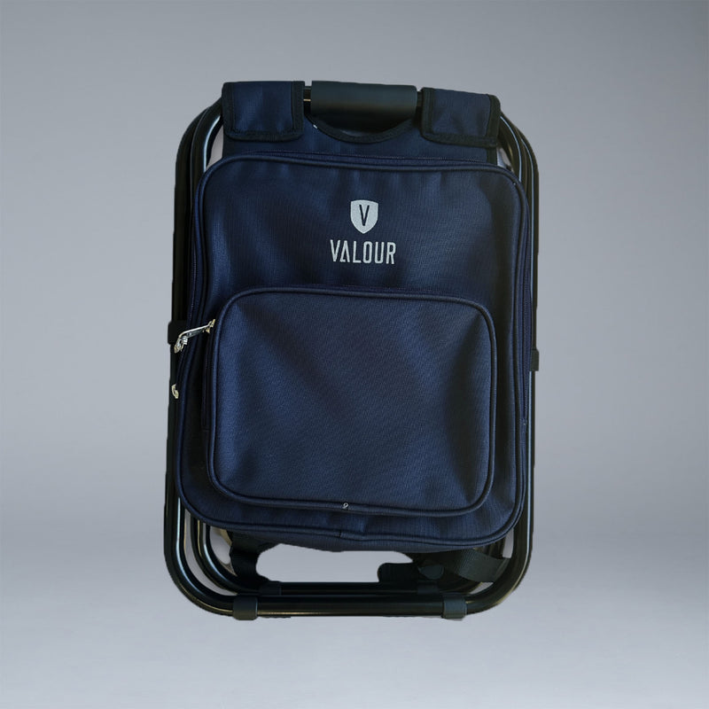 Valour Cooler Bag Chair - Ink Front Fold