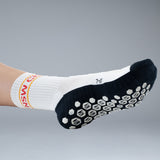 NSW CIS Tech Grip Crew Sock - White