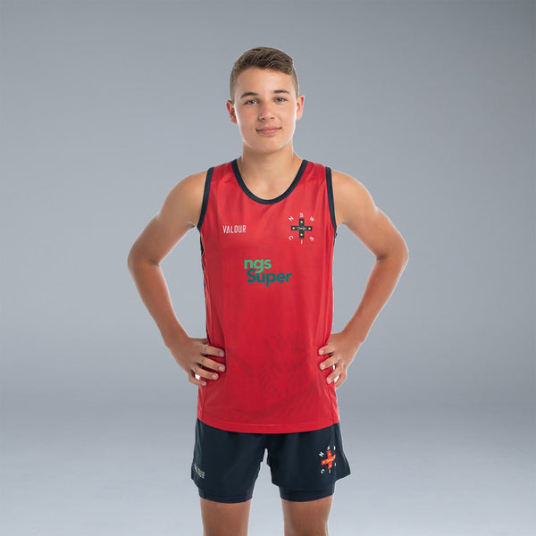 NSW CIS Volleyball / Touch Red Singlet