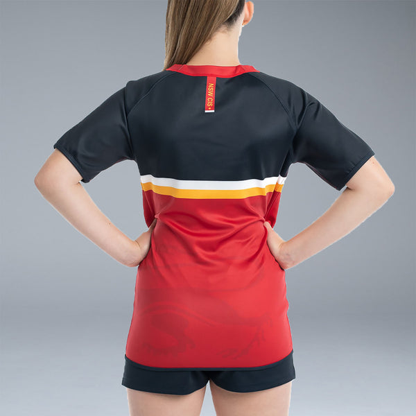 NSW CIS Rugby Union Secondary Jersey - Red