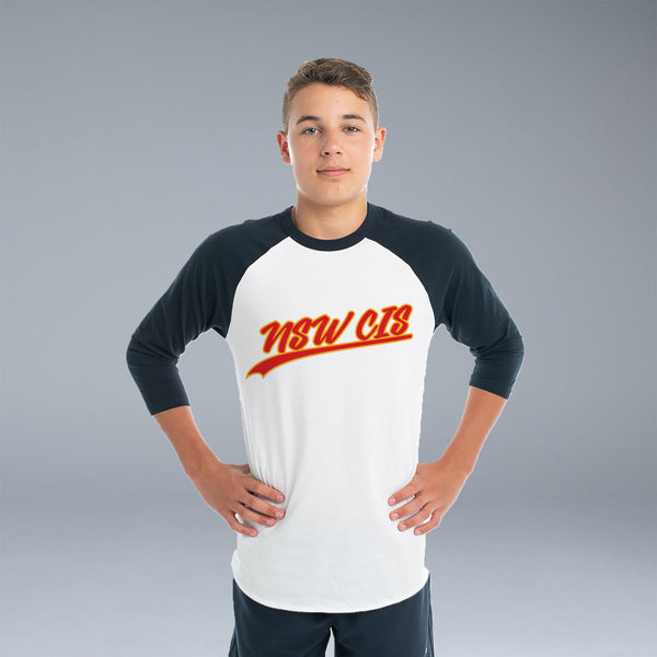 NSW CIS Baseball 3/4 Sleeve Tee
