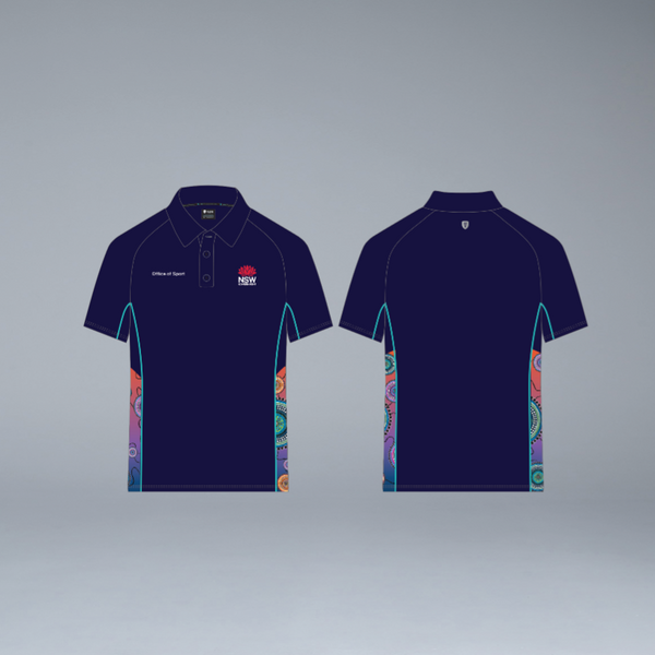 NSW OOS Unisex Admin Short Sleeve Polo