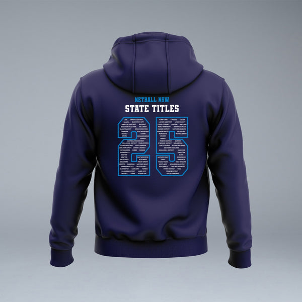 Netball NSW State Titles Association Hoodie - Navy Blue