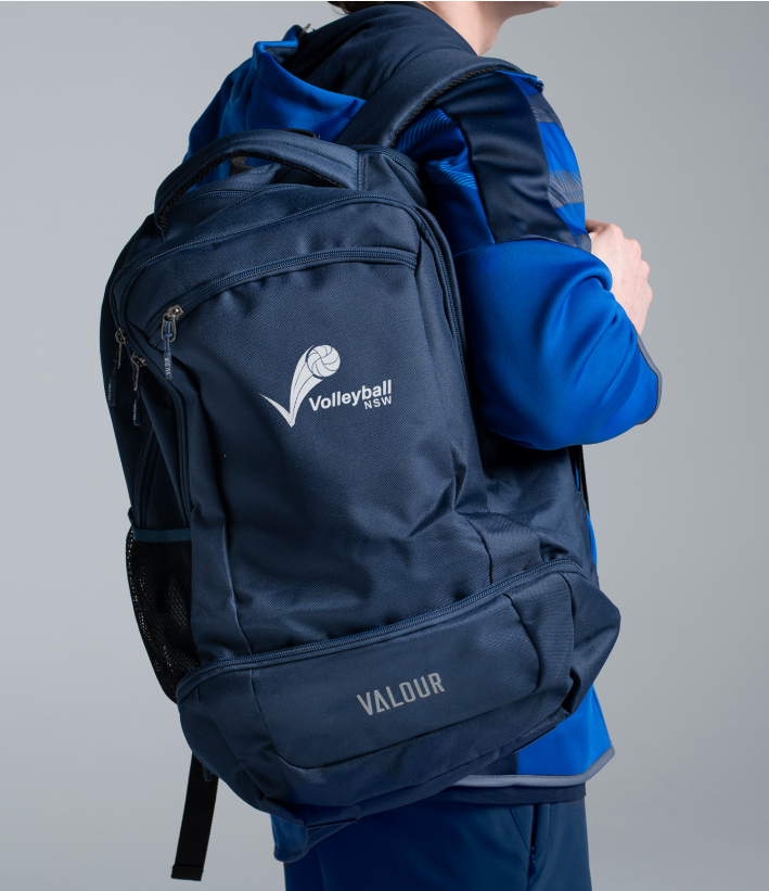 Volleyball NSW Navy Backpack