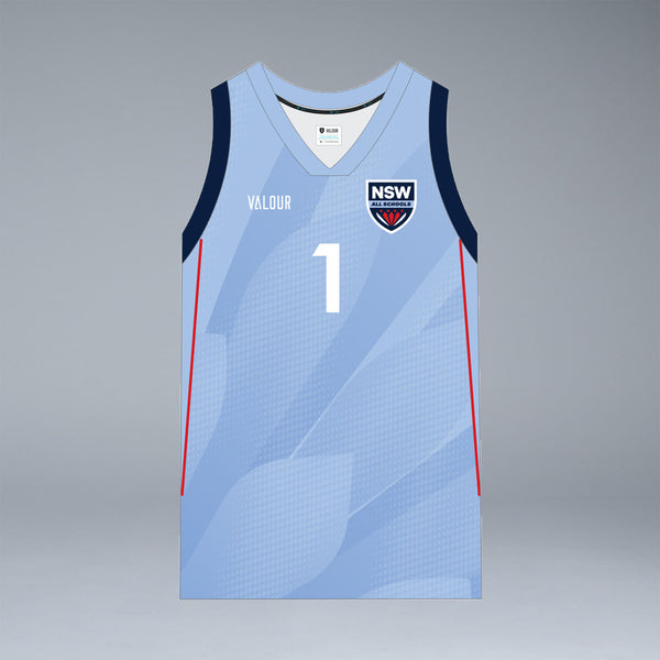 NSW All Schools Female Basketball Singlet