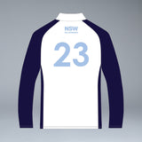 NSW All Schools Unisex Long Sleeve White Playing Polo