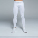 Valour Men's White Compression Tights