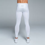 Valour Men's White Compression Tights