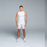 Valour Men's White Compression Shorts