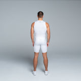 Valour Compression - Men's Ink Tank Top White