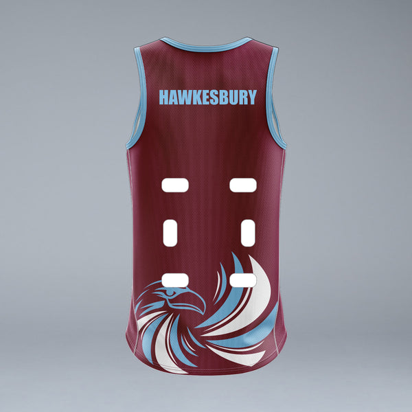 Hawkesbury City Netball Association Unisex Playing Singlet