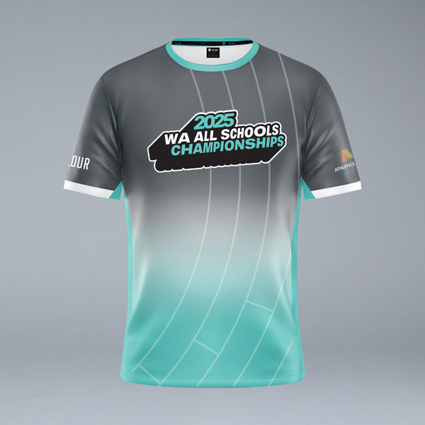 Athletics West 2025 All Schools Champs Tee