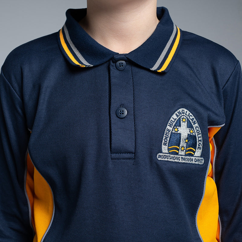 RHAC Long Sleeve Prep Polo