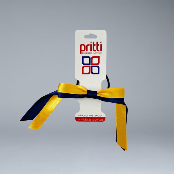 RHAC Navy and Gold Sports Bow