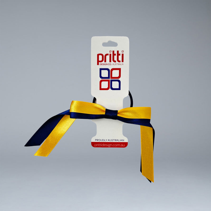 RHAC Navy and Gold Sports Bow