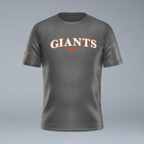 GIANTS Netball 2025 Charcoal Tee - Christmas Limited