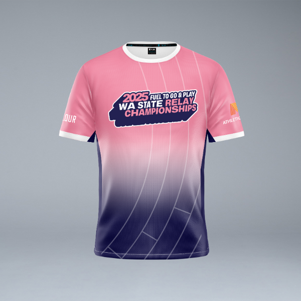Athletics West 2025 State Relay Champs Tee