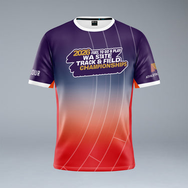 Athletics West 2026 State Track & Field Champs Tee