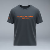 GIANTS Netball Puff Print Gunmetal Tee