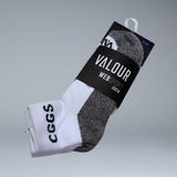 CGGS Qtr Socks Twin Pack