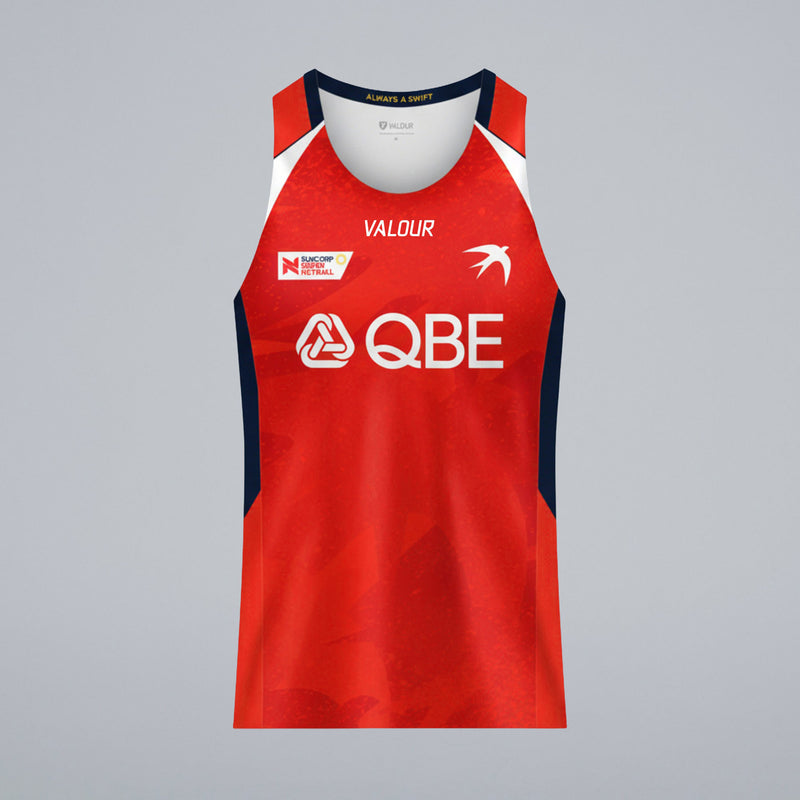 NSW Swifts Red Training Singlet