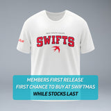 NSW Swifts Unisex White Retro Tee