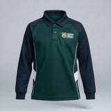 CGGS Unisex Junior Long Sleeve Polo
