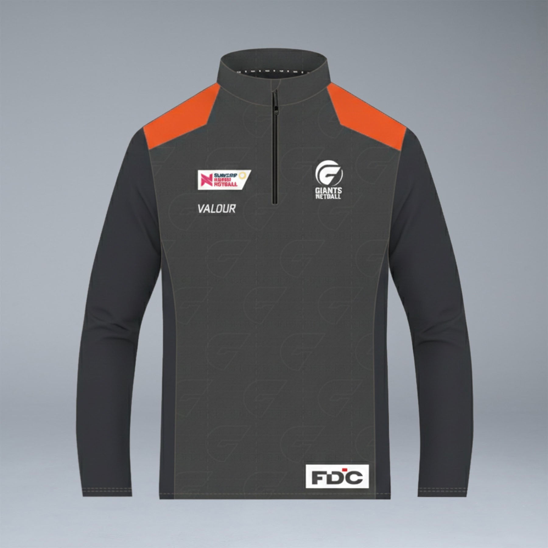 GIANTS Netball Unisex 1/4 Zip Training Tech Top – Valour Sport