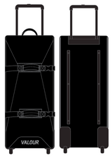 Valour Black Trolley Bag
