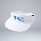 NNSW State Titles White Soft Brim Umpire Visor