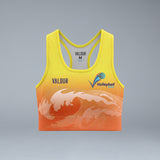 Volleyball NSW Beach Crop Top - Orange