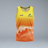 Volleyball NSW Beach Singlet - Orange