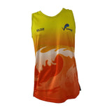 Volleyball NSW Beach Singlet - Orange