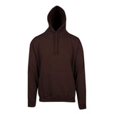The warmest hoodie on earth - Mens Kangaroo Pocket RAMO Hoodie in Brown
