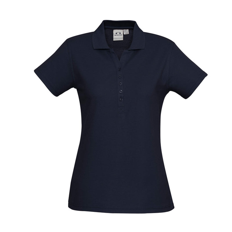The perfect classic polo for your ladies crew - the Biz Collection Ladies Crew Polo in Navy