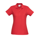 The perfect classic polo for your ladies crew - the Biz Collection Ladies Crew Polo in Red