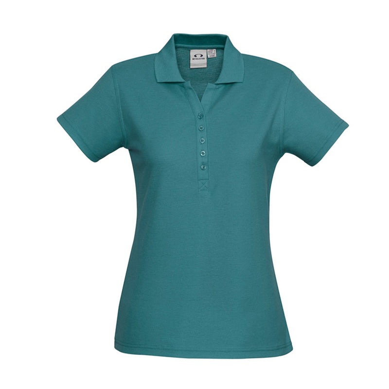 The perfect classic polo for your ladies crew - the Biz Collection Ladies Crew Polo in Teal