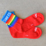 NSW Swifts Pride Crew Sock - Twin pack