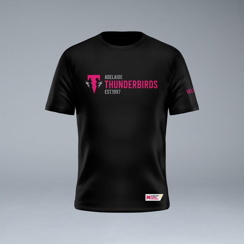 Thunderbirds Black Supporter Tee